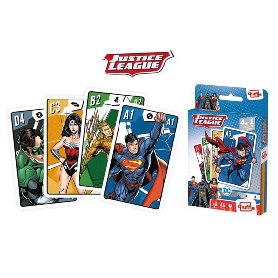 Shuffle Fun Justice League Επιτραπέζια The Game Rules